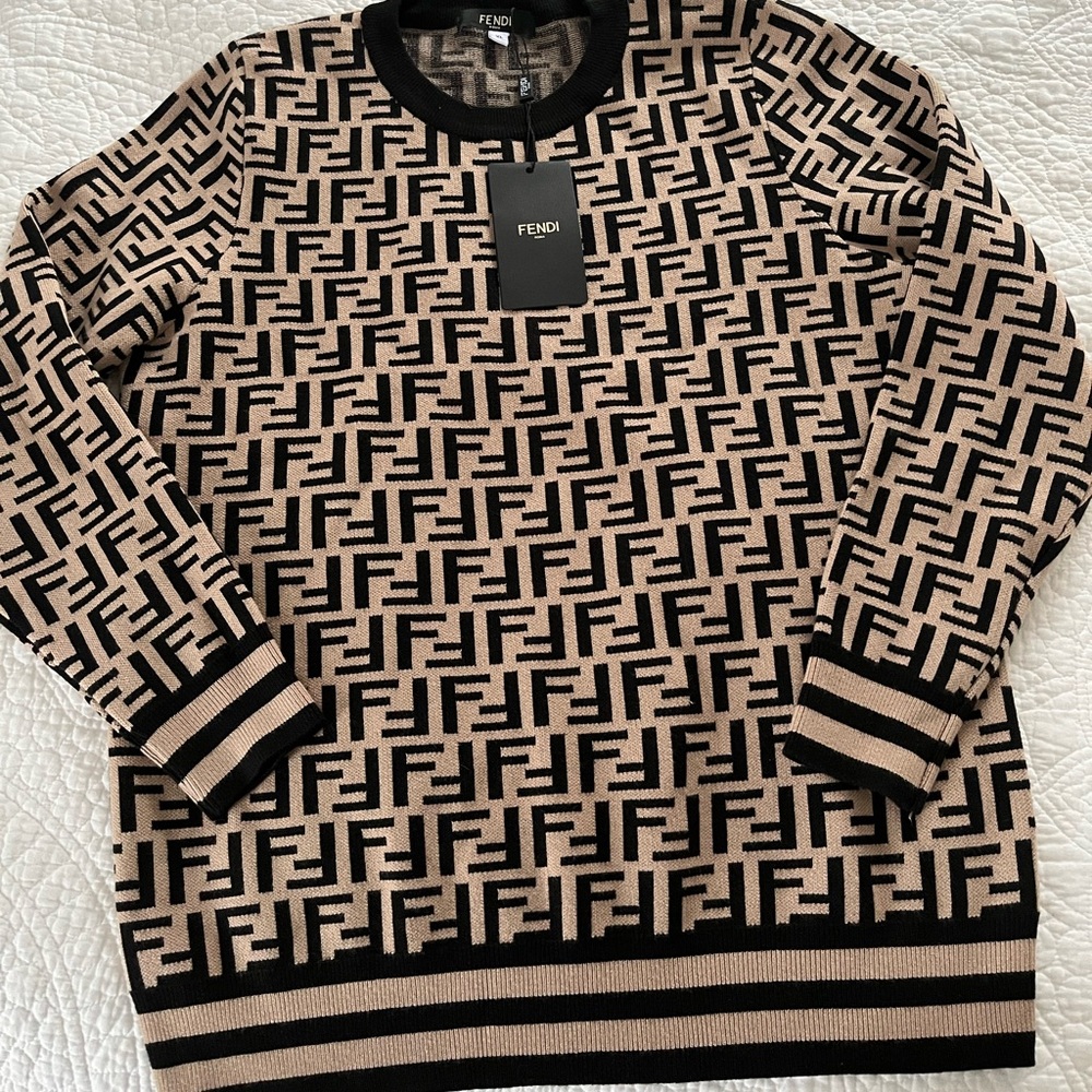 Unisex FF monogram sweater